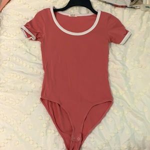 Pink bodysuit